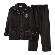 Pyjama Pilou Pilou Homme Nuit de Velours noir