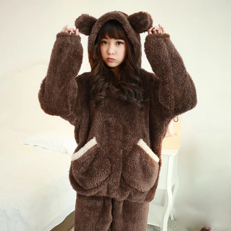 Pyjama Pilou Pilou Ours Douillet pour l'hiver