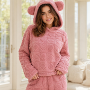 Pyjama Pilou Pilou avec capuche oreilles de lapin