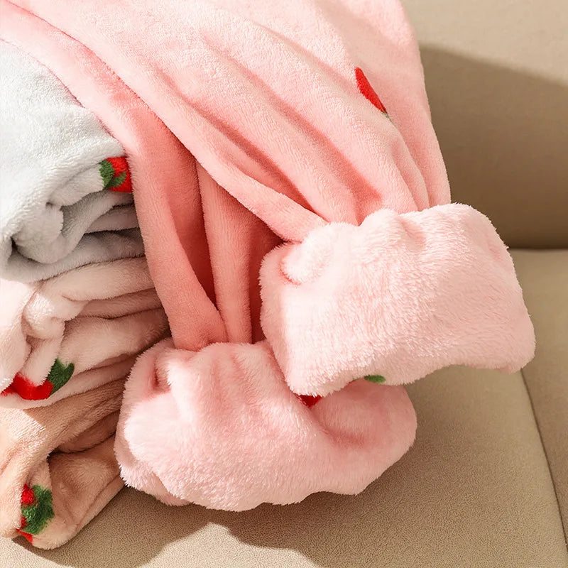 Pyjama Pilou Pilou confortable avec imprimé fraises