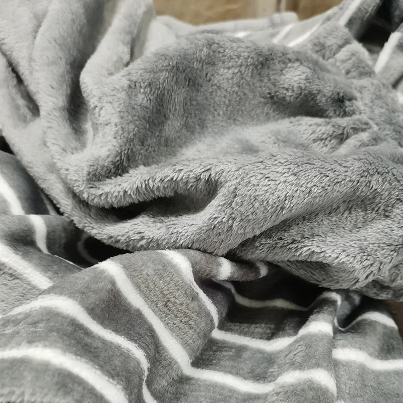 Pyjama Pilou Pilou homme gris à rayures
