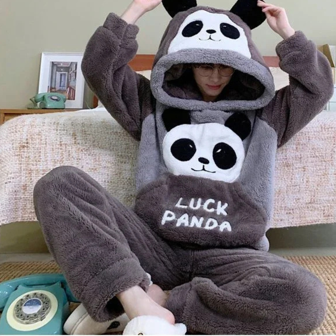 Pyjama Pilou Pilou panda confortable pour la maison