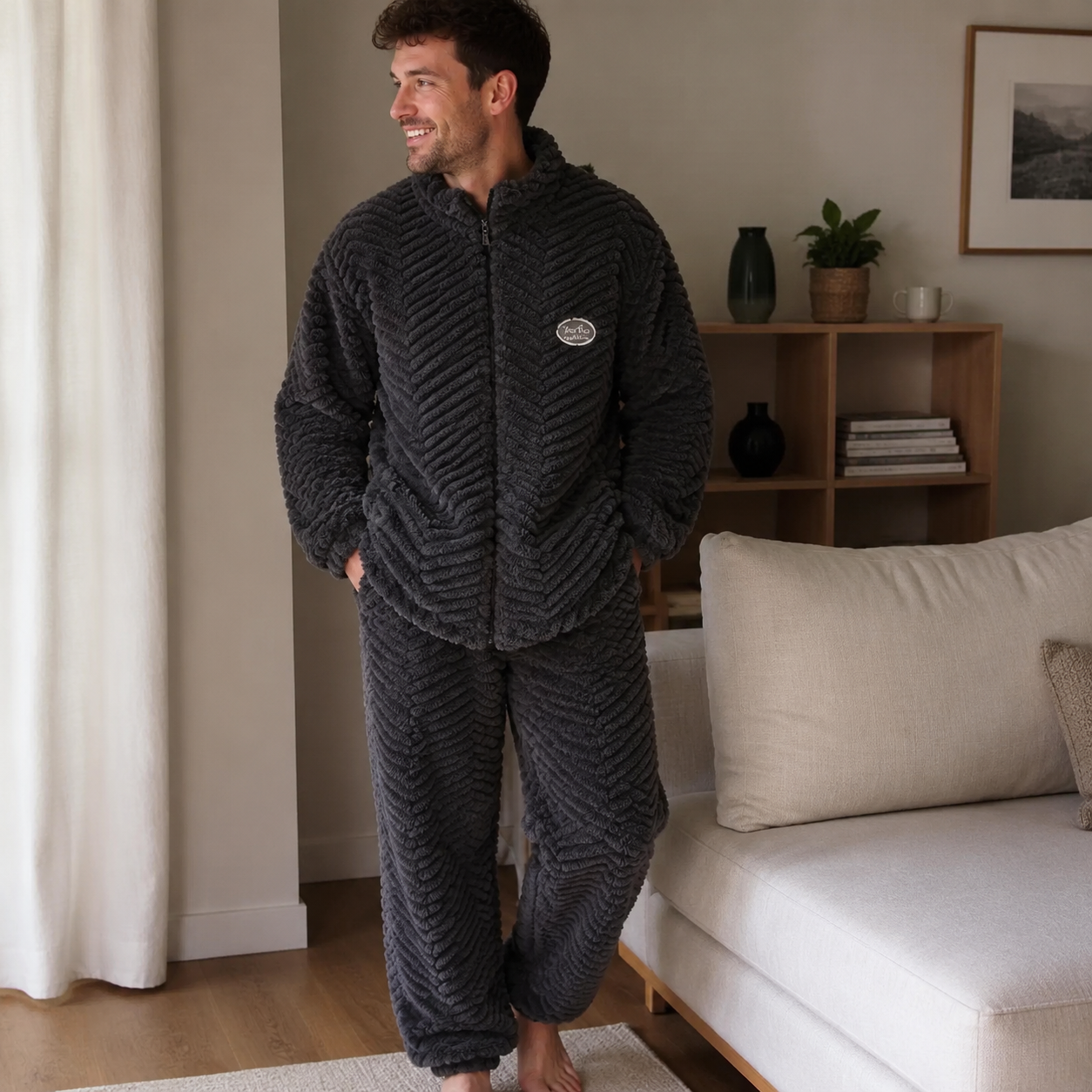 Pyjama cocooning pilou pilou homme