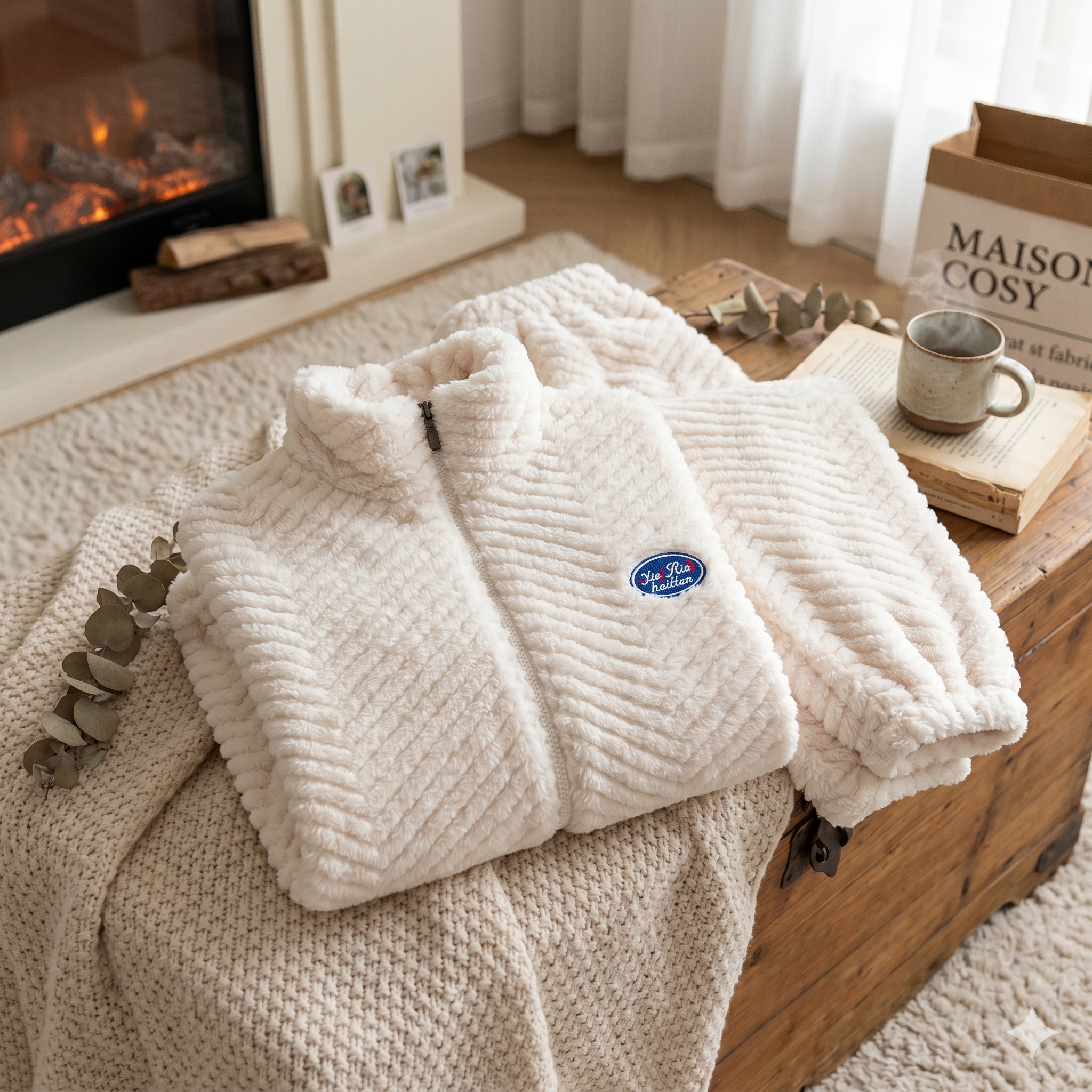 Pyjama hiver moelleux style cocooning