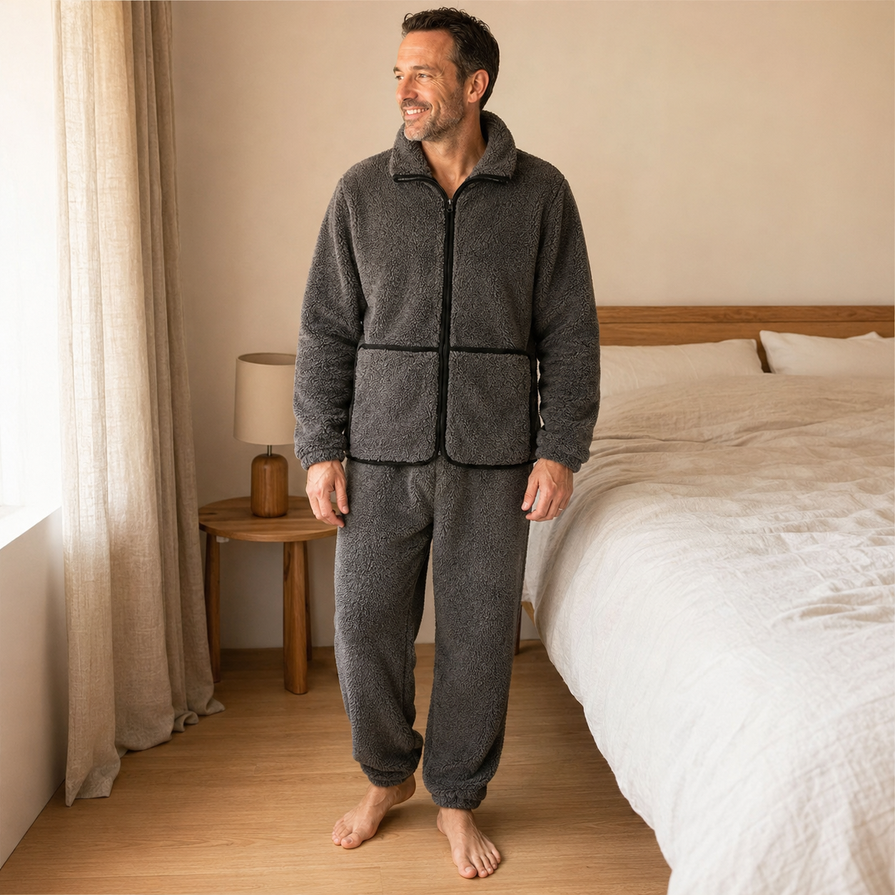 Pyjama homme hiver chaud