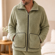 Pyjama moumoute vert homme