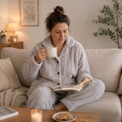 Pyjama peluche femme