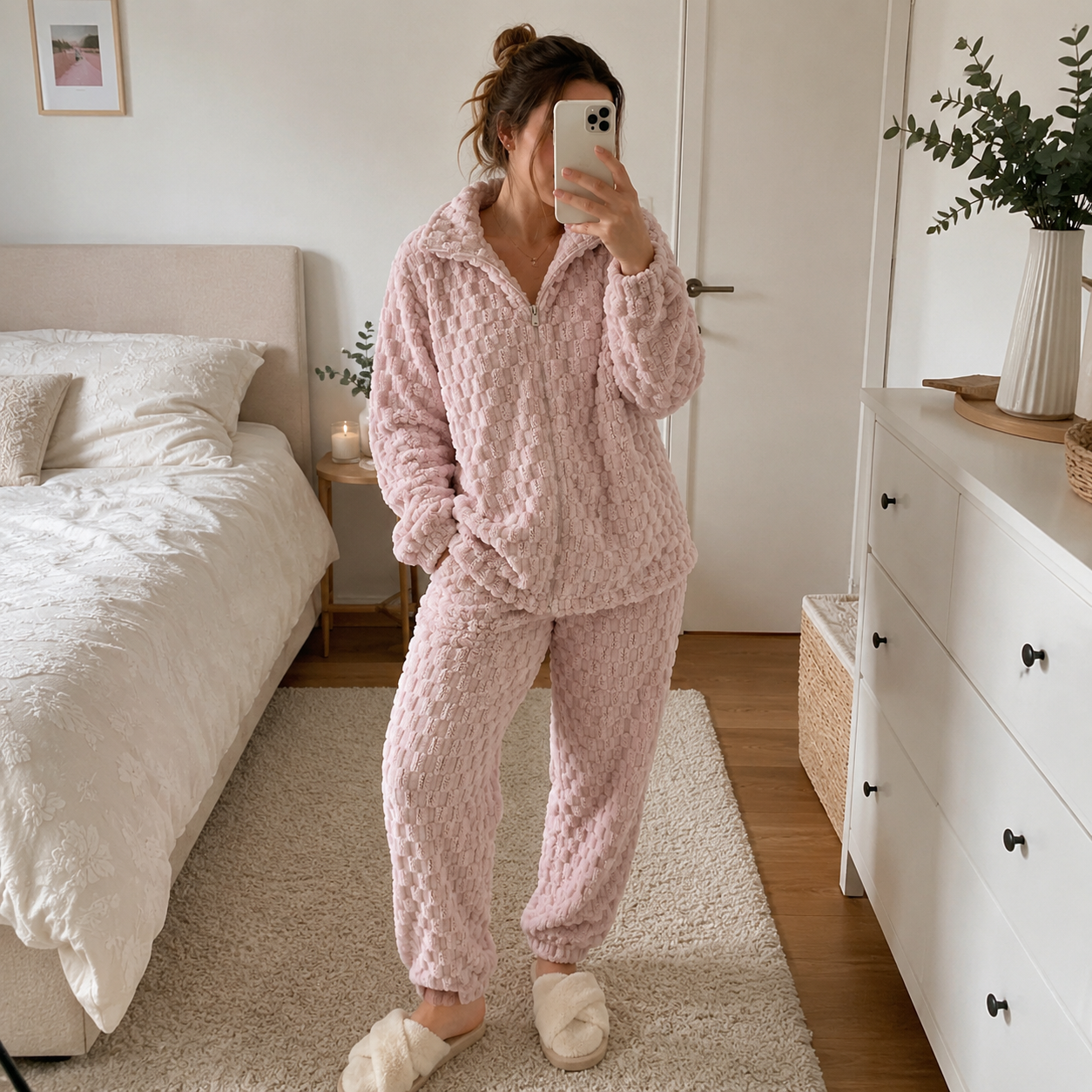 Pyjama pilou pilou 2 pièces femme