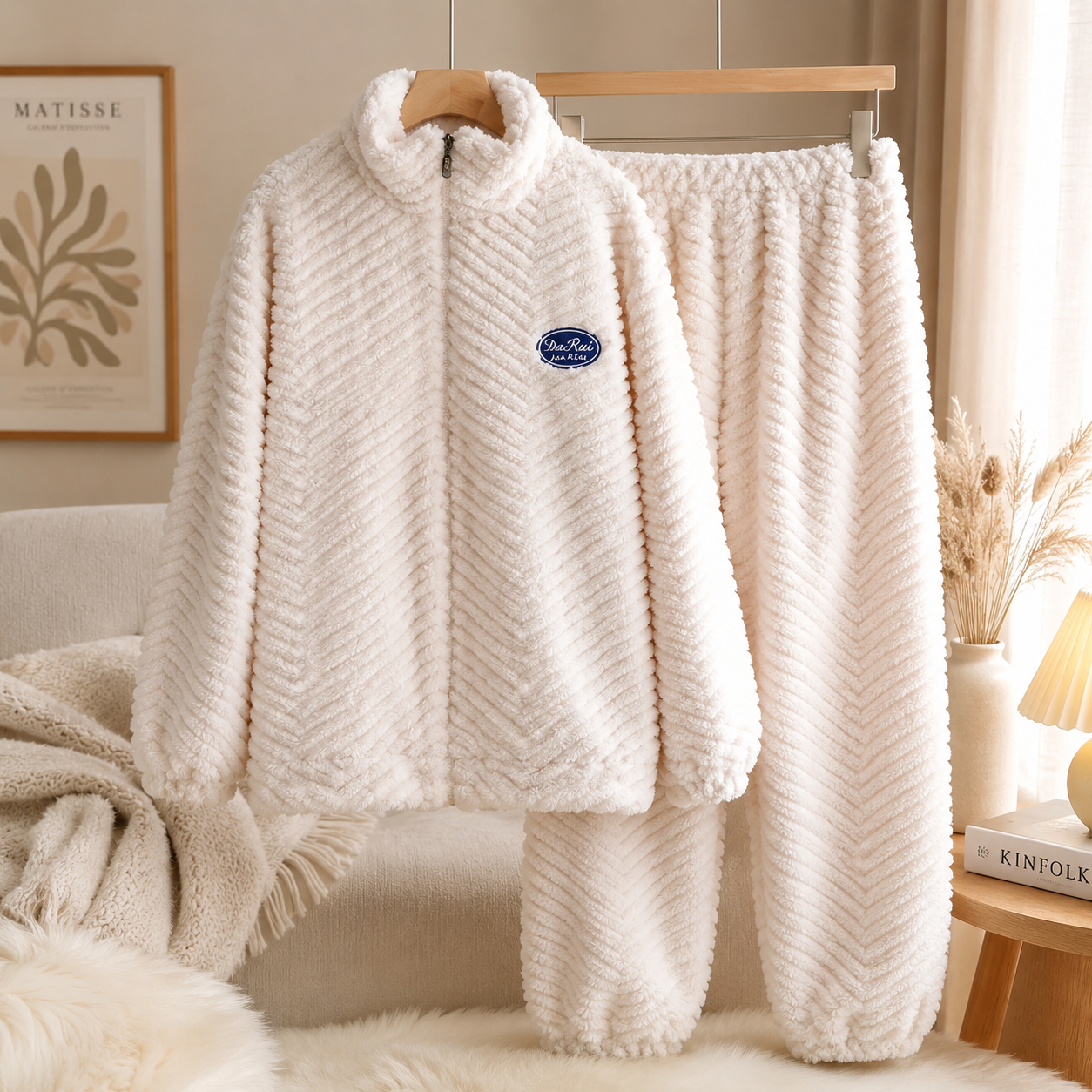 Pyjama pilou pilou épais et confortable