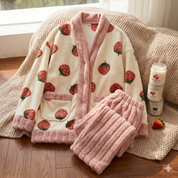 Pyjama pilou pilou motifs rigolos chaud et confortable
