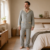 Pyjama polaire homme a carreaux