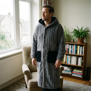 Robe de chambre homme chaude et longue Pilou Pilou