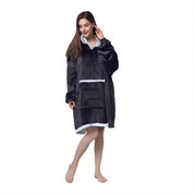 Sweat Plaid Pilou Pilou Confort noir