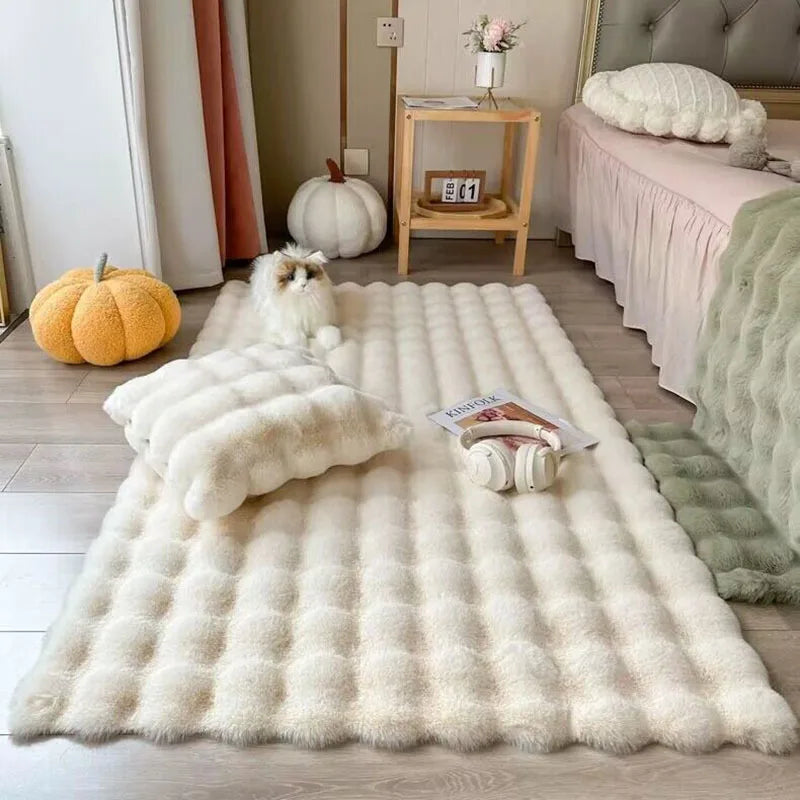 Tapis Bulles de Douceur beige