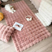 Tapis Bulles de Douceur rose