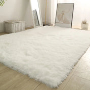 Tapis Cocooning Ciel Douillet blanc