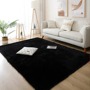 Tapis Cocooning Ciel Douillet noir