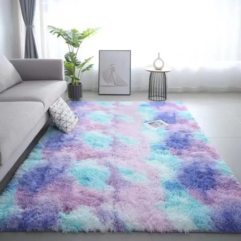 Tapis Cocooning Nuage Douillet multi couleur