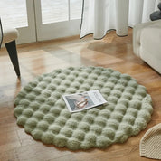 Tapis Cocooning Nuage Moelleux vert