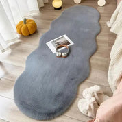 Tapis Cocooning Nuage Polaire gris