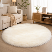 Tapis Cocooning Petit Nuage blanc ultra doux