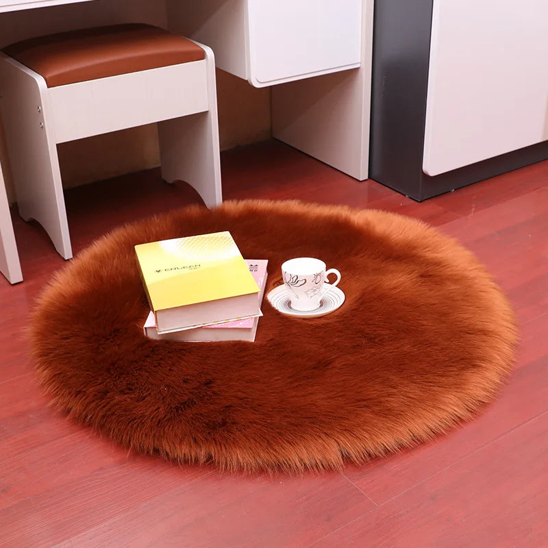 Tapis Cocooning Petit Nuage marron