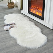 Tapis Douceur Polaire blanc