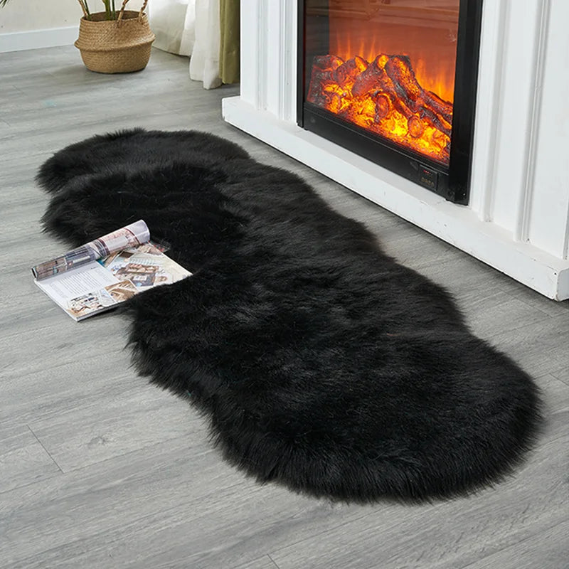 Tapis Douceur Polaire noir