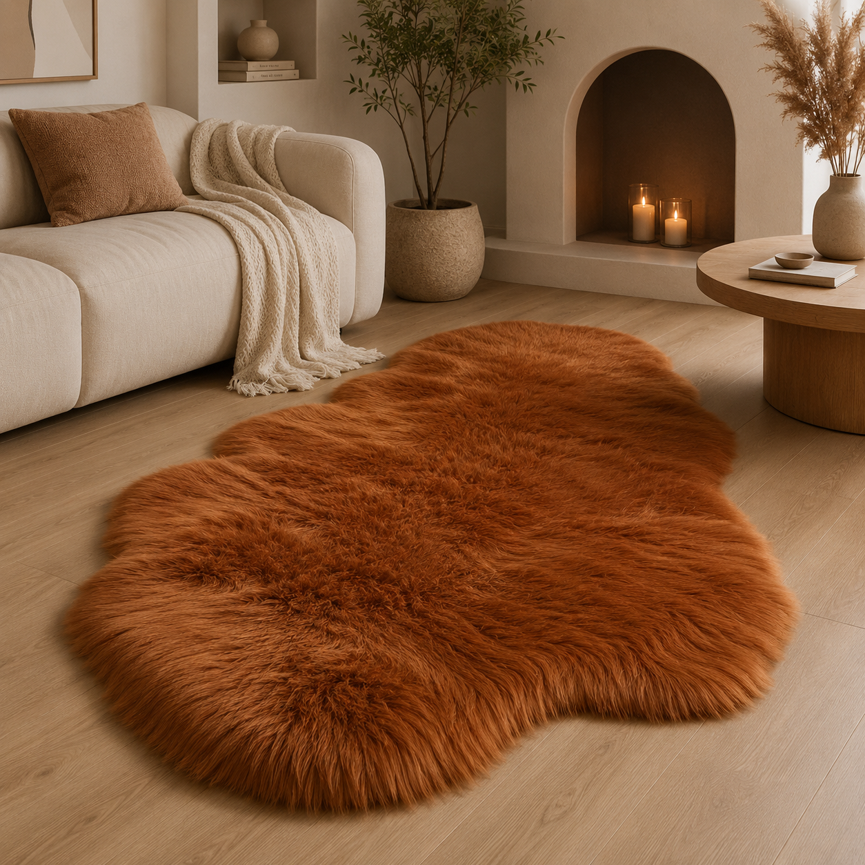 Tapis Douceur Polaire ultra doux pour chambre cocooning