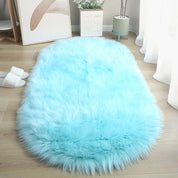 Tapis Pilou Pilou Nuage de Douceur bleu