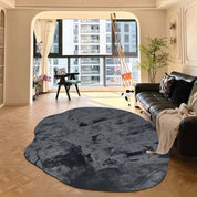 Tapis doux effet peluche pour décoration cocooning