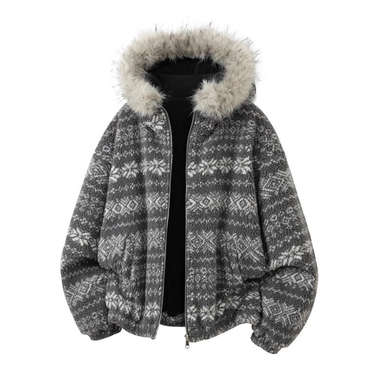 Veste Pilou Pilou Chalet Nordique grise