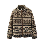 Veste Pilou Pilou Cocon Fleuri marron