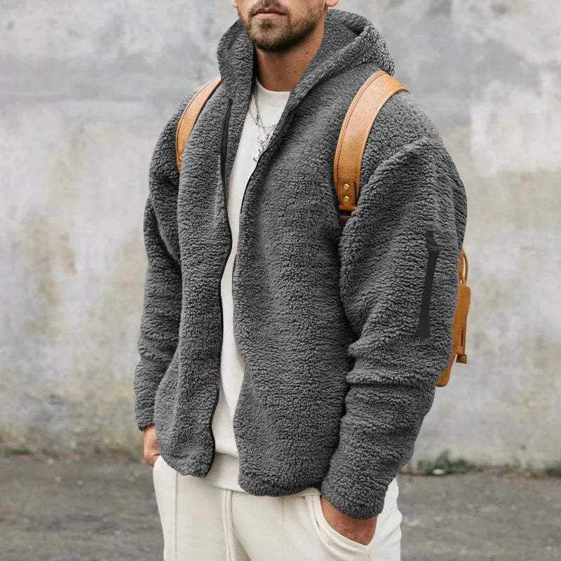 Veste Pilou Pilou Cocon d'Hiver grise