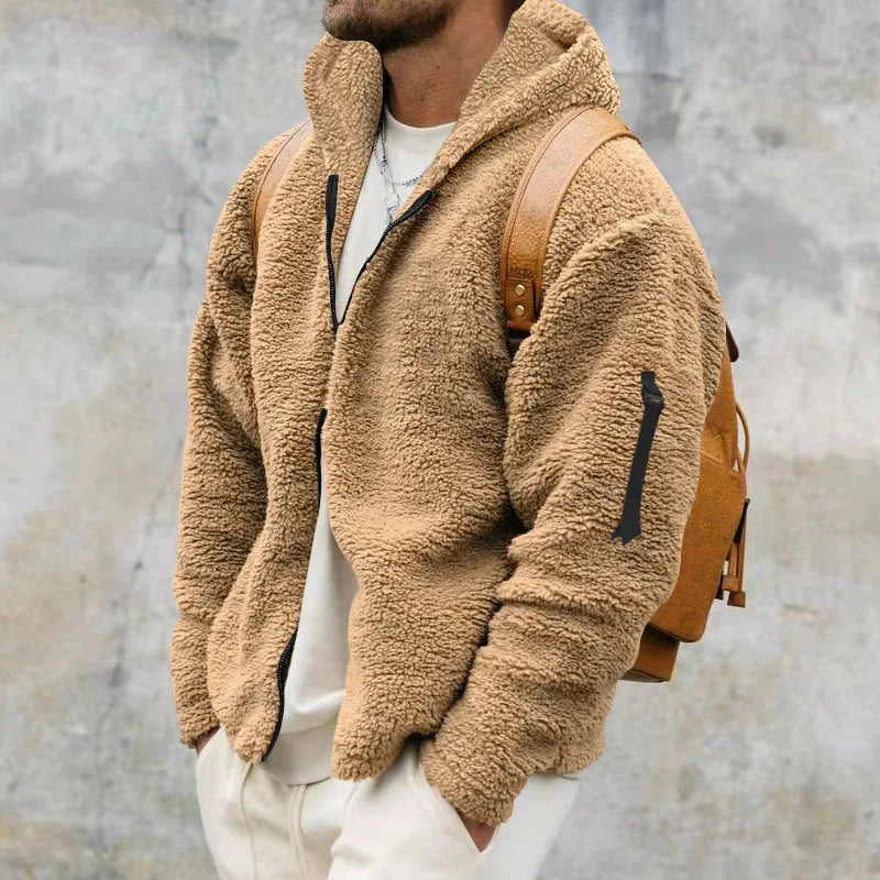 Veste Pilou Pilou Cocon d'Hiver kaki