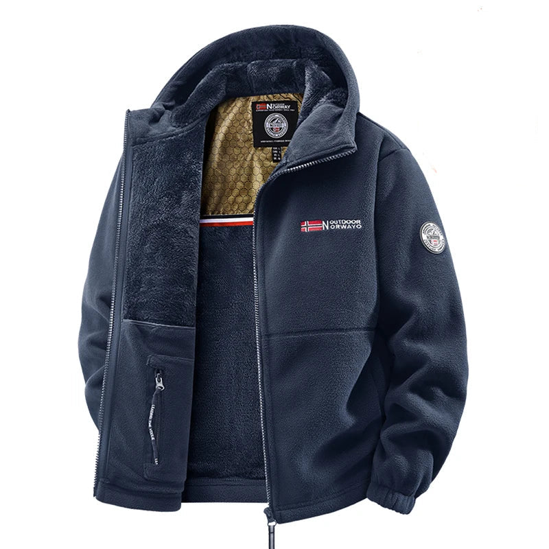 Veste Pilou Pilou Grand Nord bleue
