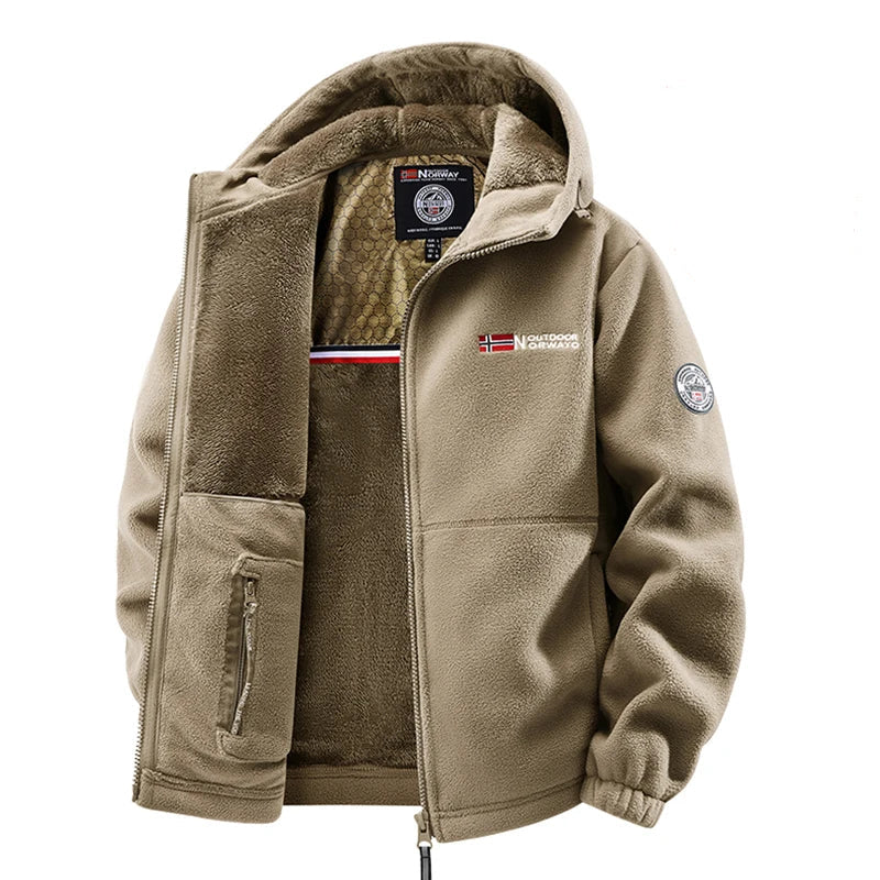 Veste Pilou Pilou Grand Nord kaki