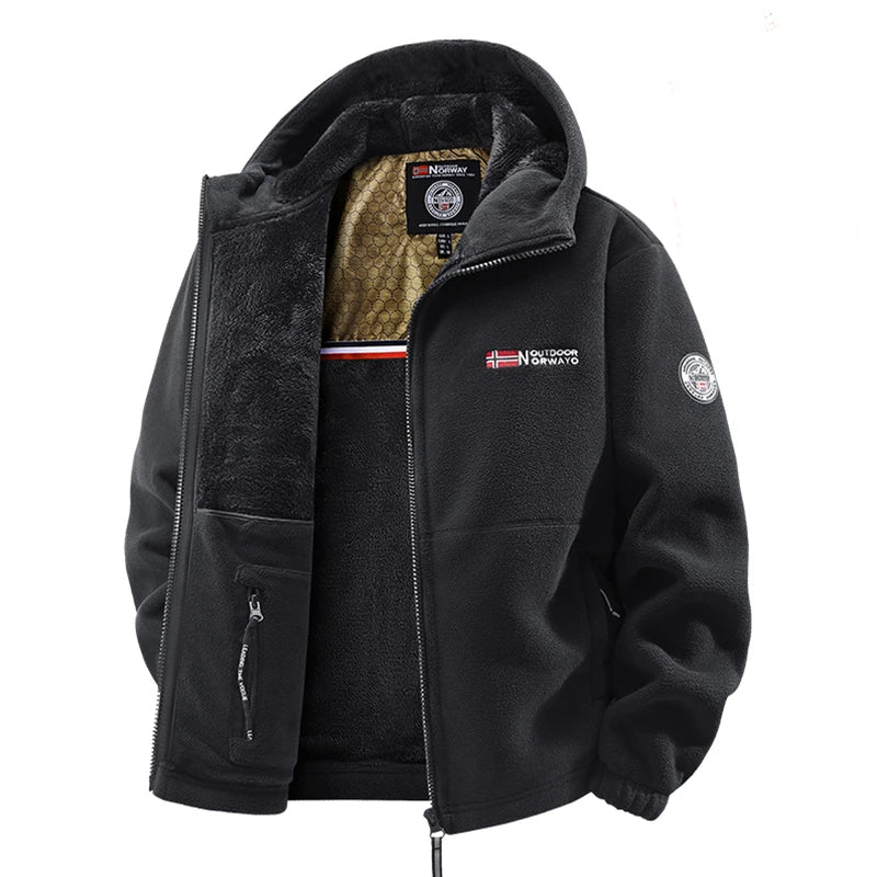 Veste Pilou Pilou Grand Nord noire
