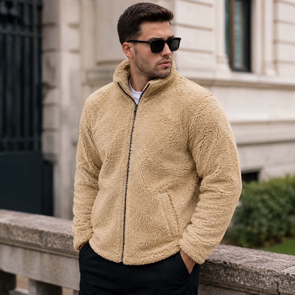 Veste Pilou Pilou Nuage Urbain beige