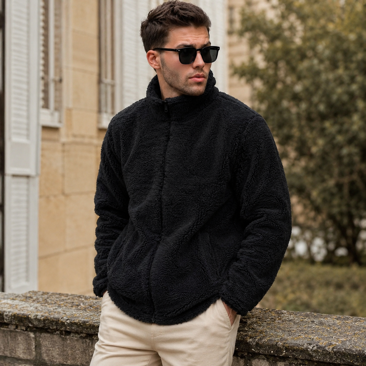 Veste Pilou Pilou Nuage Urbain noire