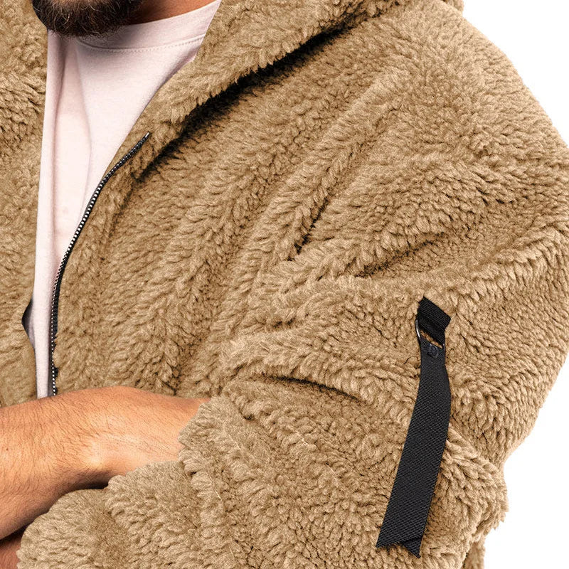 Veste Pilou Pilou chaude et moelleuse pour homme