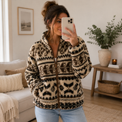 Veste Pilou Pilou fleurie pour femme