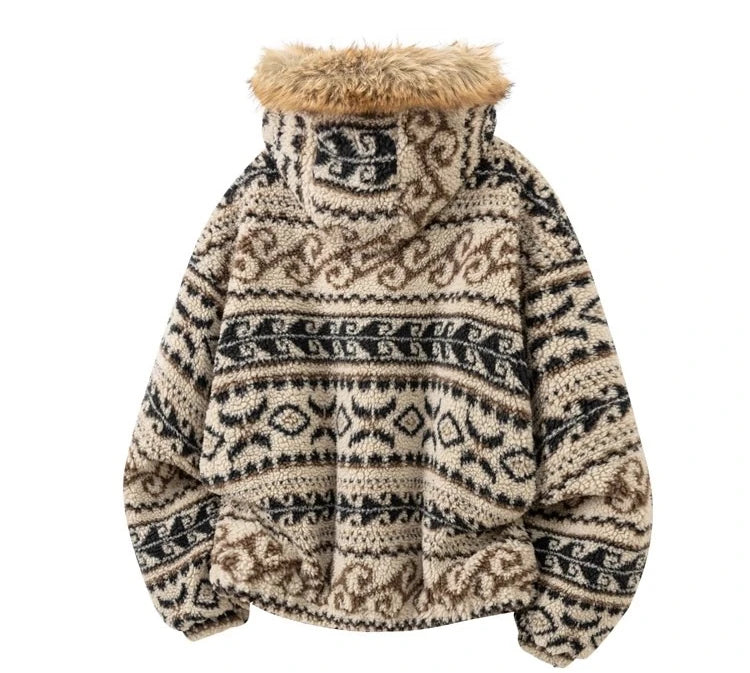 Veste Pilou Pilou style chalet de montagne