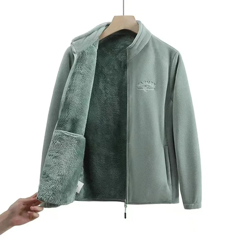 Veste cocooning verte femme