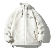 Veste effet mouton homme