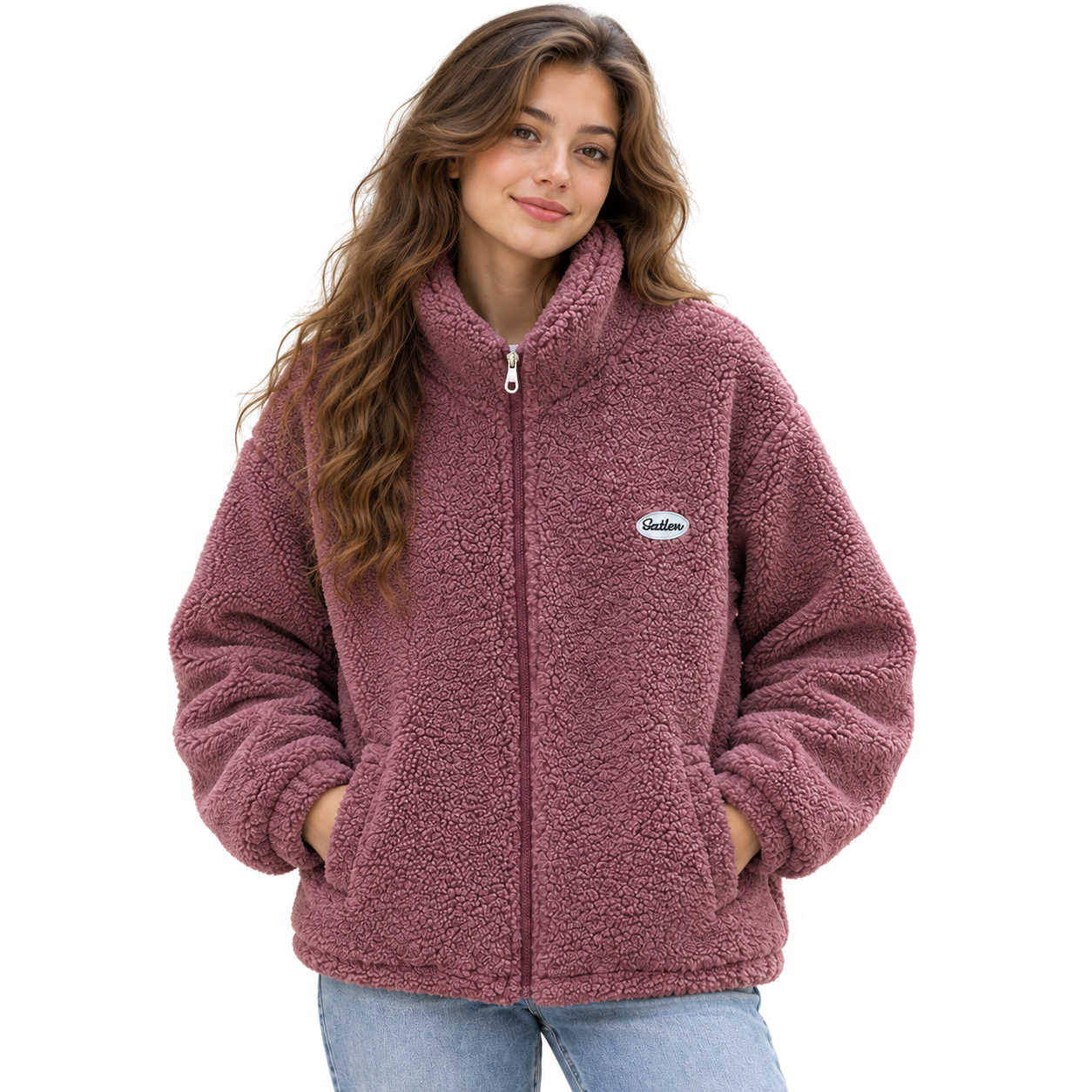 Veste polaire chaude femme