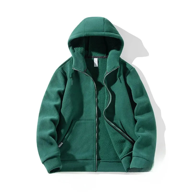 Veste verte style laine tricotée Pilou Pilou pour femme