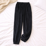 bas de pyjama homme pilou noir