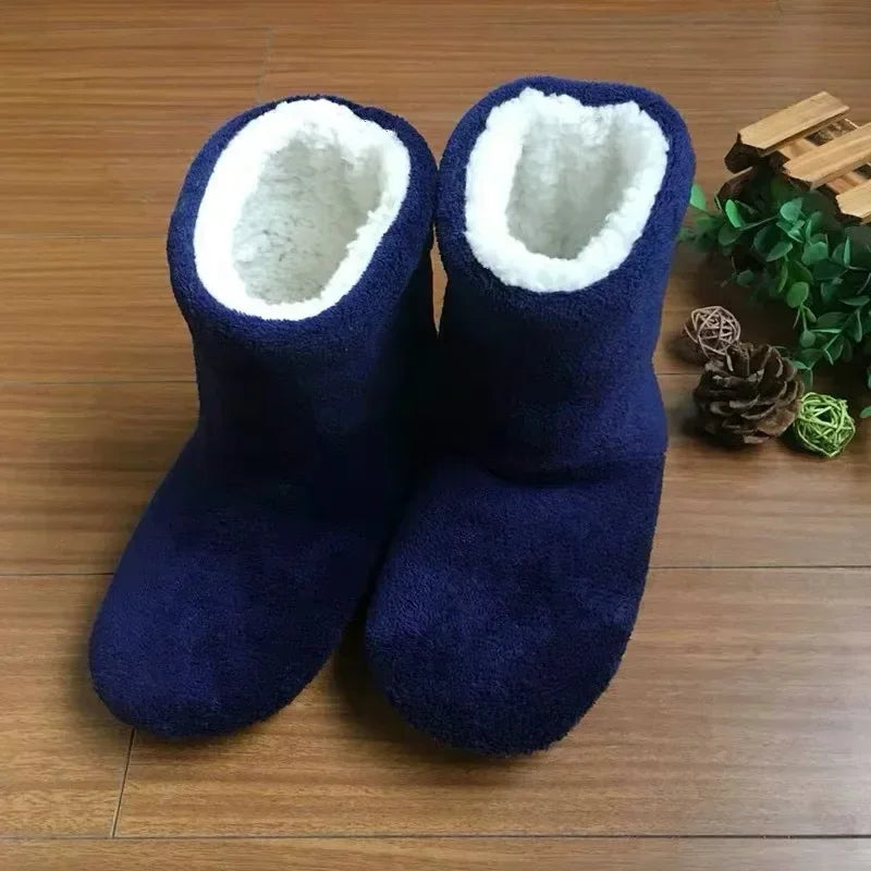bottes pilou pilou cocooning bleu