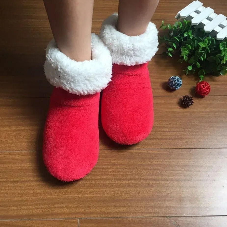bottes pilou pilou cocooning rouge